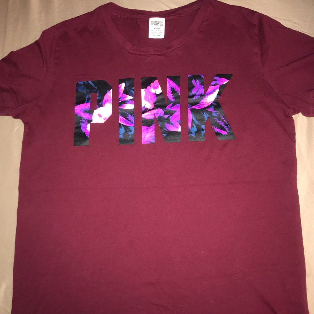 VS Pink Short Sleeve Shirt